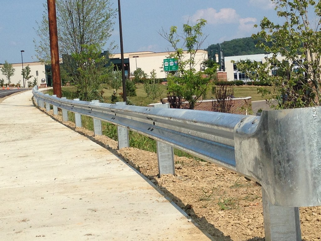 Guard Rail Installation By Pittsburgh Fence Company